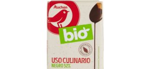 Choco Negro Auchan Bio Biológico Culinária 52% 200G_ 2,99€