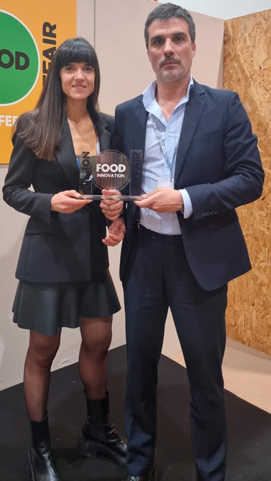 Joana Flores, product owner e Miguel Fernandes, CEO da FoodInTech