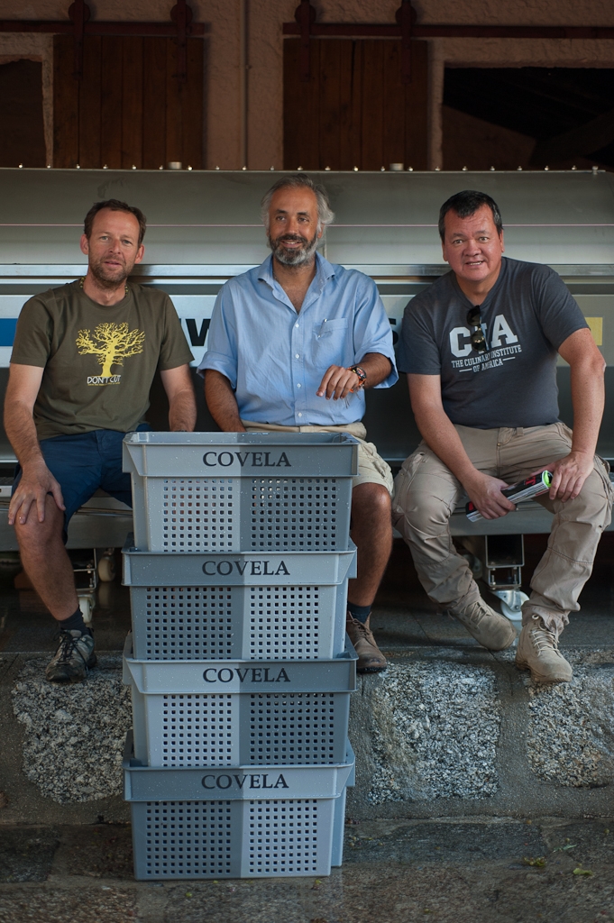 Gonçalo Lopes, Rui Cunha e Tony Smith, respectivamente