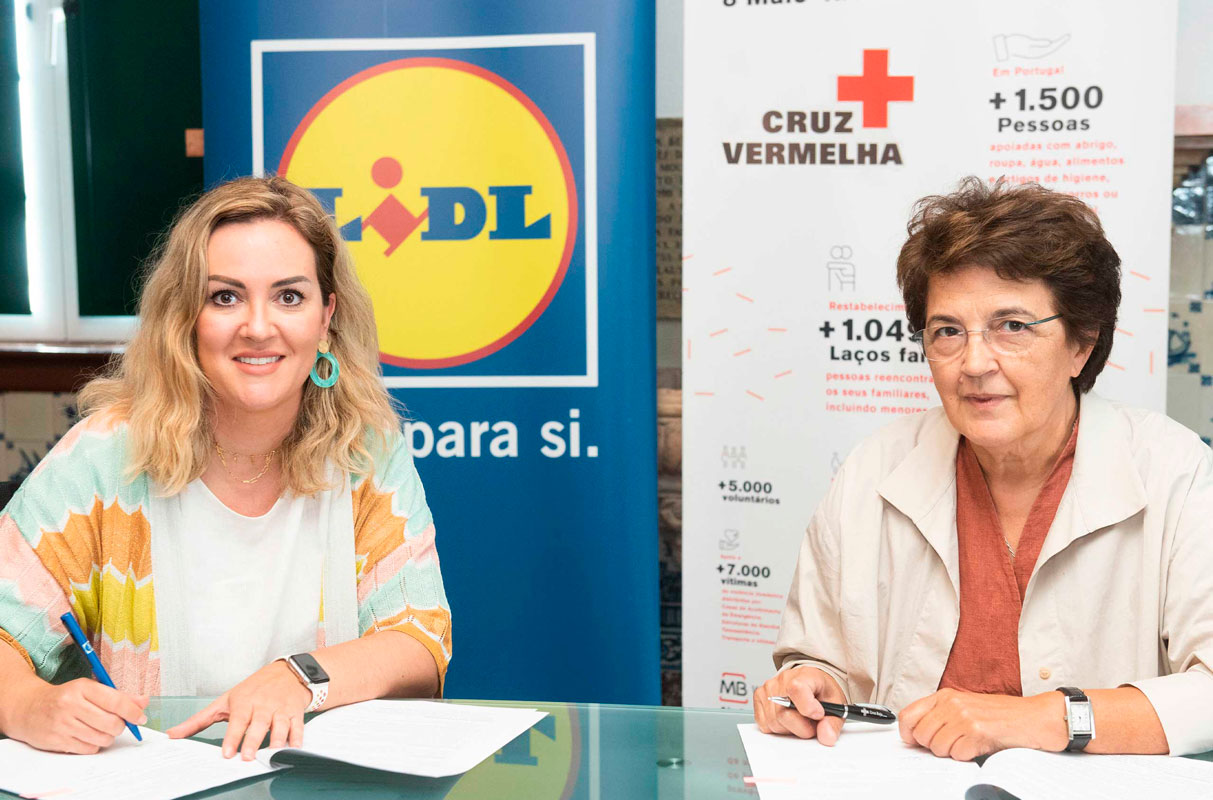LIDL ASSINA PROTOCOLO COM A CRUZ VERMELHA PORTUGUESA, REFORÇANDO O SEU APOIO A QUEM MAIS PRECISA