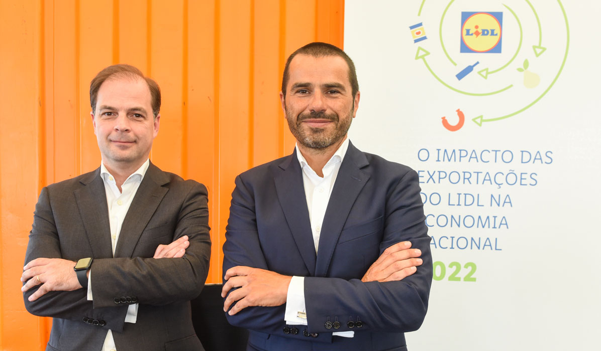 Lidl, relativa às exportações no ano de 2022