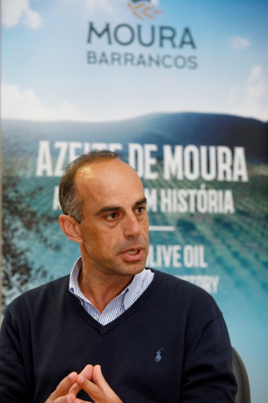 José Duarte, presidente da Cooperativa Agrícola de Moura e Barrancos (CAMB)